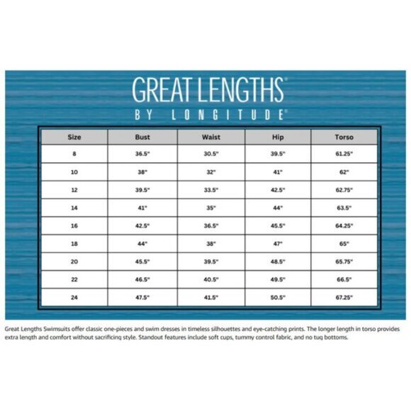 Great Lengths One Piece Swimsuit - Picture 2 of 9